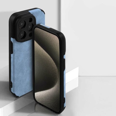Etui SUEDE do Xiaomi REDMI NOTE 13 PRO+ 5G niebieski Etui SUEDE do Xiaomi REDMI NOTE 13 PRO+ 5G niebieski