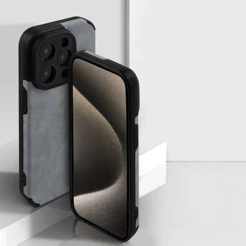 Etui SUEDE do Xiaomi REDMI NOTE 13 PRO 5G szary Etui SUEDE do Xiaomi REDMI NOTE 13 PRO 5G szary