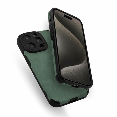 Etui SUEDE do Xiaomi REDMI NOTE 13 PRO+ 5G zielony Etui SUEDE do Xiaomi REDMI NOTE 13 PRO+ 5G zielony