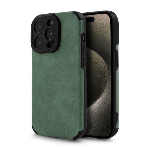 Etui SUEDE do Xiaomi REDMI NOTE 13 PRO+ 5G zielony Etui SUEDE do Xiaomi REDMI NOTE 13 PRO+ 5G zielony