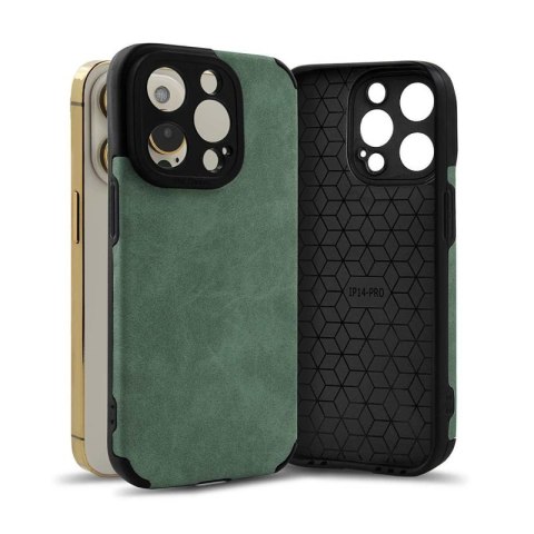 Etui SUEDE do Xiaomi REDMI NOTE 13 PRO+ 5G zielony Etui SUEDE do Xiaomi REDMI NOTE 13 PRO+ 5G zielony