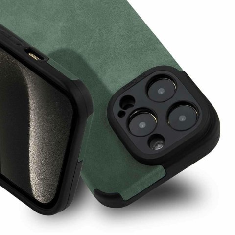 Etui SUEDE do Xiaomi REDMI NOTE 13 PRO+ 5G zielony Etui SUEDE do Xiaomi REDMI NOTE 13 PRO+ 5G zielony