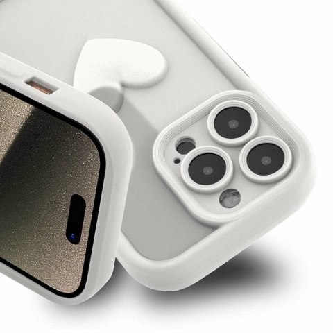 Etui HEARTS do Apple iPhone XR biały