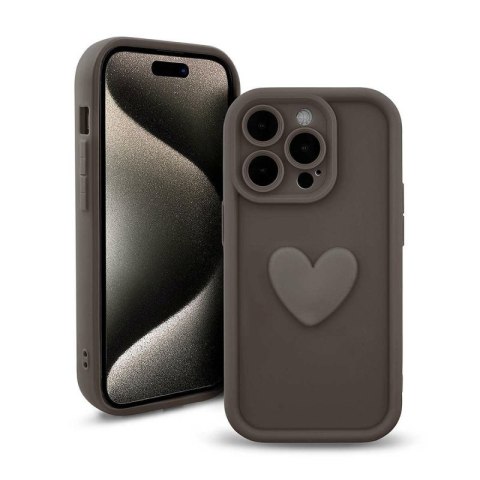 Etui HEARTS do Samsung S21 FE kawowy Etui HEARTS do Samsung S21 FE kawowy