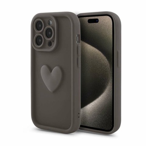 Etui HEARTS do Samsung S21 FE kawowy Etui HEARTS do Samsung S21 FE kawowy