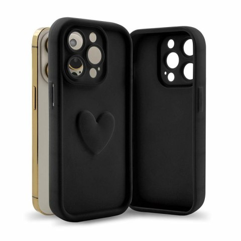 Etui HEARTS do Xiaomi REDMI NOTE 13 PRO 5G czarny Etui HEARTS do Xiaomi REDMI NOTE 13 PRO 5G czarny