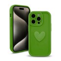 Etui HEARTS do Xiaomi REDMI NOTE 13 4G zielony
