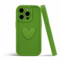 Etui HEARTS do Xiaomi REDMI NOTE 13 PRO 5G zielony