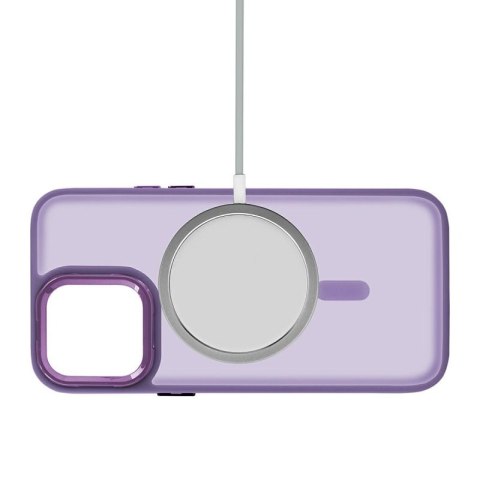 Etui MAGMAT MAGSAFE do Apple iPhone 16 PRO fioletowy Etui MAGMAT MAGSAFE do Apple iPhone 16 PRO fioletowy