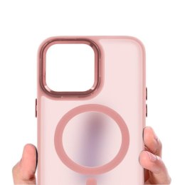Etui MAGMAT MAGSAFE do Apple iPhone 16 PRO różowy
