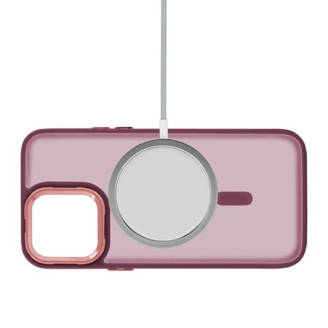 Etui MAGMAT MAGSAFE do Apple iPhone 16 bordo Etui MAGMAT MAGSAFE do Apple iPhone 16 bordo