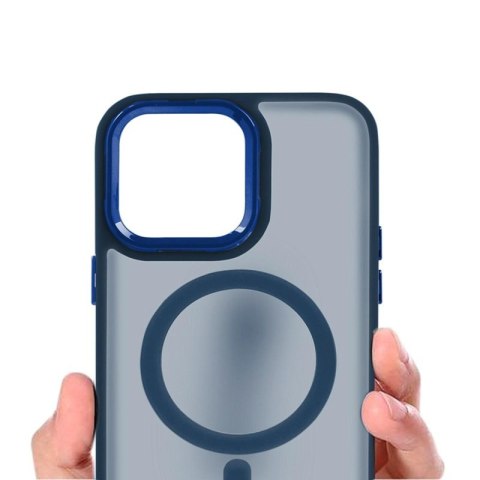 Etui MAGMAT MAGSAFE do Apple iPhone 16+ granatowy Etui MAGMAT MAGSAFE do Apple iPhone 16+ granatowy
