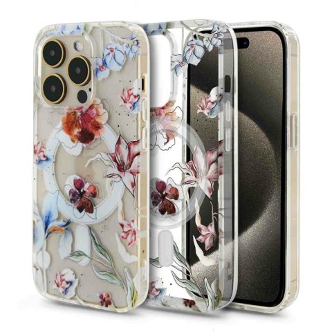 Etui MAGSAFE PRINT do Samsung S24 ULTRA flora Etui MAGSAFE PRINT do Samsung S24 ULTRA flora