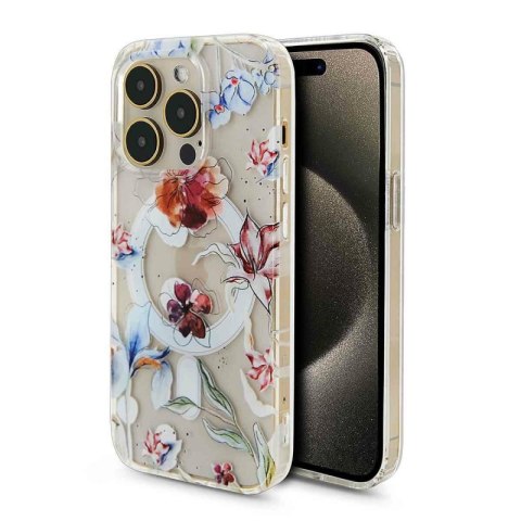 Etui MAGSAFE PRINT do Samsung S24 ULTRA flora Etui MAGSAFE PRINT do Samsung S24 ULTRA flora