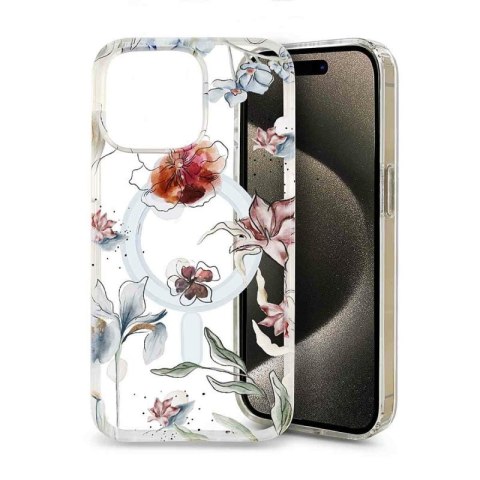 Etui MAGSAFE PRINT do Samsung S24 ULTRA flora Etui MAGSAFE PRINT do Samsung S24 ULTRA flora