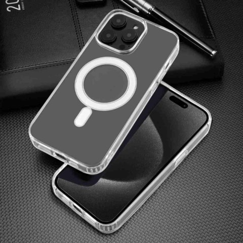 Etui MAGSAFE do Apple iPhone 16 PRO MAX przezroczysty Etui MAGSAFE do Apple iPhone 16 PRO MAX przezroczysty