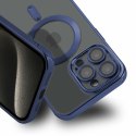 Etui MAGSHINE MAGSAFE do Apple iPhone 16 PRO MAX granatowy