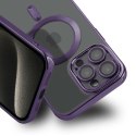 Etui MAGSHINE MAGSAFE do Apple iPhone 16 PRO fioletowy