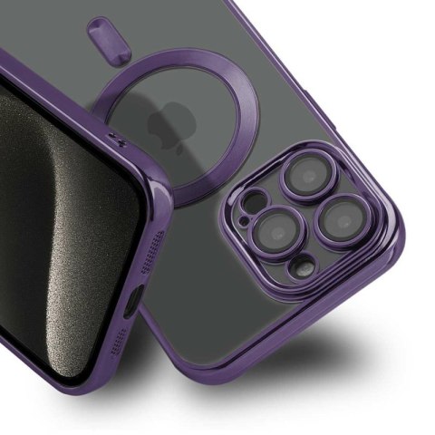 Etui MAGSHINE MAGSAFE do Apple iPhone 16 PRO fioletowy Etui MAGSHINE MAGSAFE do Apple iPhone 16 PRO fioletowy