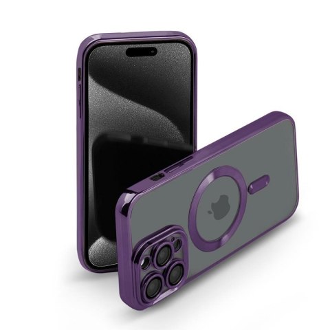 Etui MAGSHINE MAGSAFE do Apple iPhone 16 PRO fioletowy Etui MAGSHINE MAGSAFE do Apple iPhone 16 PRO fioletowy