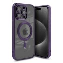 Etui MAGSHINE MAGSAFE do Apple iPhone 16 PRO fioletowy