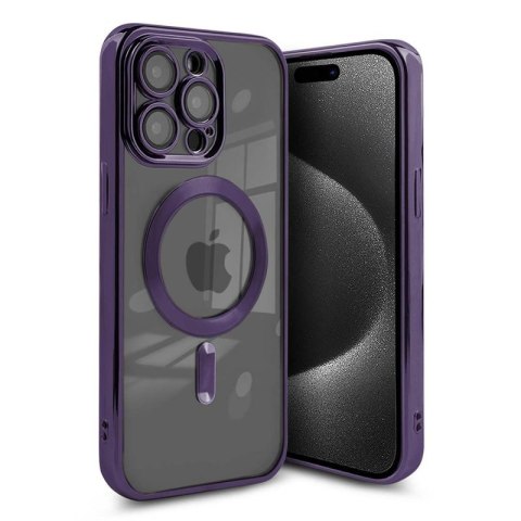 Etui MAGSHINE MAGSAFE do Apple iPhone 16 PRO fioletowy Etui MAGSHINE MAGSAFE do Apple iPhone 16 PRO fioletowy