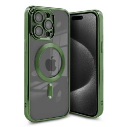 Etui MAGSHINE MAGSAFE do Apple iPhone 16 PRO zielony