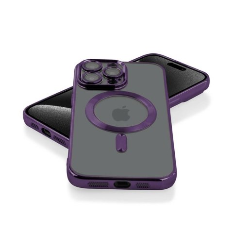Etui MAGSHINE MAGSAFE do Apple iPhone 16+ fioletowy Etui MAGSHINE MAGSAFE do Apple iPhone 16+ fioletowy
