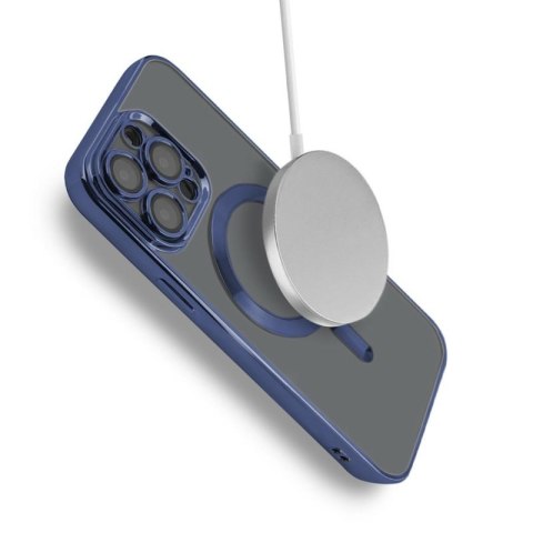 Etui MAGSHINE MAGSAFE do Apple iPhone 16 granatowy Etui MAGSHINE MAGSAFE do Apple iPhone 16 granatowy