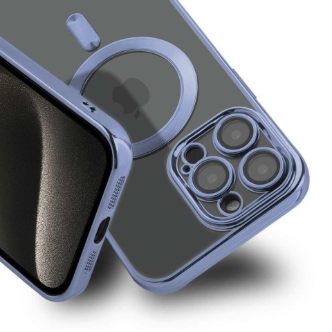 Etui MAGSHINE MAGSAFE do Apple iPhone 16+ niebieski Etui MAGSHINE MAGSAFE do Apple iPhone 16+ niebieski