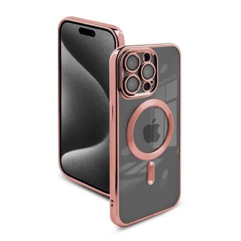 Etui MAGSHINE MAGSAFE do Apple iPhone 16 różowy Etui MAGSHINE MAGSAFE do Apple iPhone 16 różowy