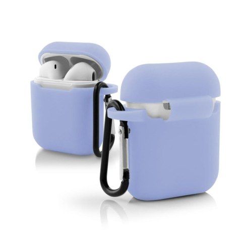 Etui na słuchawki do Apple AirPods I/II jasnoniebieski Etui na słuchawki do Apple AirPods I/II jasnoniebieski