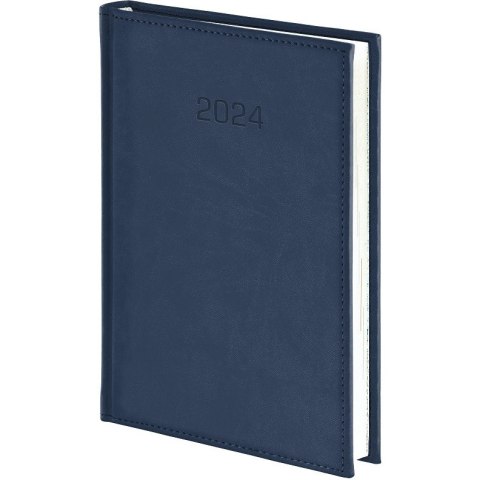 Kalendarz A5 VIVELLA dzienny, granatowy, papier biały 216A5DB Wokół nas Kalendarz A5 VIVELLA dzienny, granatowy, papier biały 216A5DB Wokół nas