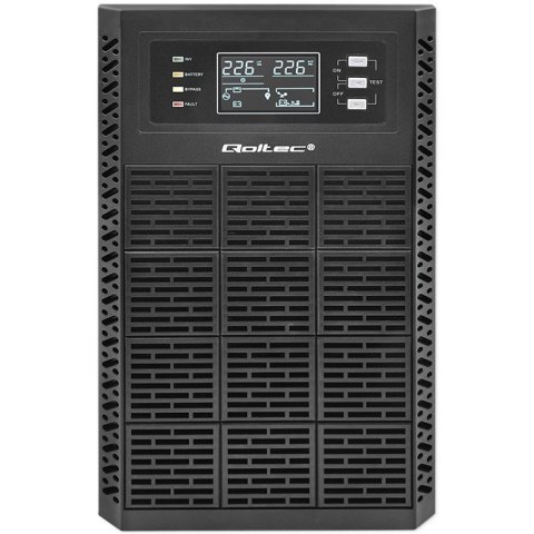 Zasilacz awaryjny UPS 3kVA | 3000W | Power Factor 1.0 | LCD | EPO| USB | On-line Zasilacz awaryjny UPS 3kVA | 3000W | Power Factor 1.0 | LCD | EPO| USB | On-line