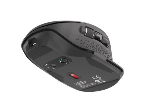 Mysz bezprzewodowa Falcon 3200 DPI 2.4GHz + BT 5.0 Czarna Mysz bezprzewodowa Falcon 3200 DPI 2.4GHz + BT 5.0 Czarna