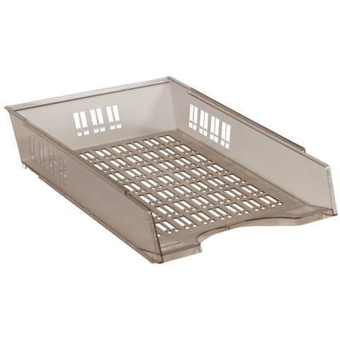 Szufladka na biurko ażurowa, transparentna dymna 370x256x70mm 7470001-37 DONAU Szufladka na biurko ażurowa, transparentna dymna 370x256x70mm 7470001-37 DONAU