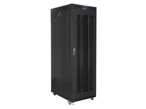 Szafa rack stojąca 19 cali 42U 800x1200 czarna Szafa rack stojąca 19 cali 42U 800x1200 czarna