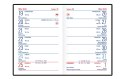 Kalendarz EKO IMPRESS kieszonkowy K2 72 x 104 mm TELEGRAPH