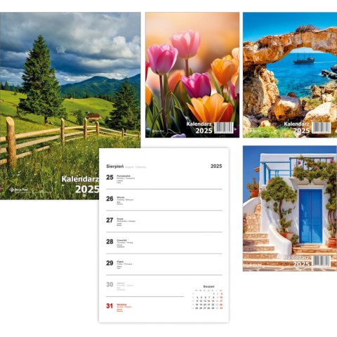 Kalendarz biurkowy pionowy 2026 0405-0900-99 Panta Plast