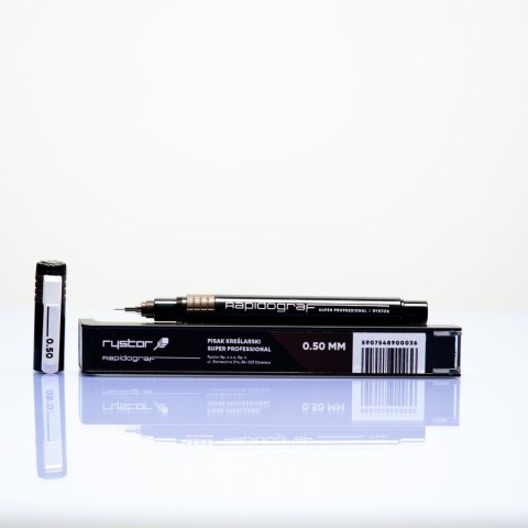 Pisak kreślarski 0,50 Super Professional RAPIDOGRAF 111-050 RYSTOR Pisak kreślarski 0,50 Super Professional RAPIDOGRAF 111-050 RYSTOR