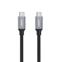 CB-CD5 nylonowy kabel USB C - USB C | 1m | 5 Gbps | 5A | 60W PD | 20V