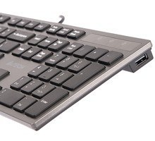 Klawiatura KV-300H USB szara Klawiatura KV-300H USB szara