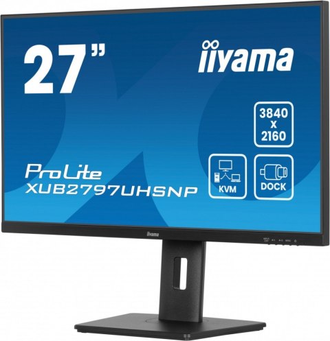 Monitor 27 cali XUB2797UHSNP-B1, 4K, IPS, DP, HDMI, USB-C, Pivot, HAS /5y/ Monitor 27 cali XUB2797UHSNP-B1, 4K, IPS, DP, HDMI, USB-C, Pivot, HAS /5y/