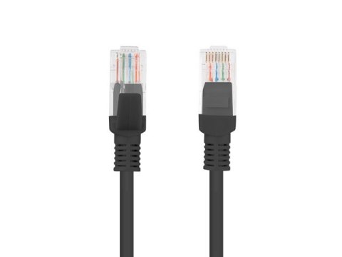 PATCHCORD KAT.5E 15M CZARNY FLUKE PASSED LANBERG PATCHCORD KAT.5E 15M CZARNY FLUKE PASSED LANBERG