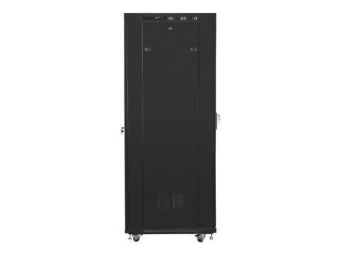 Szafa instalacyjna rack stojąca 19 37u 600x800 czarna, drzwi szklane lcd (Flat pack) Szafa instalacyjna rack stojąca 19 37u 600x800 czarna, drzwi szklane lcd (Flat pack)