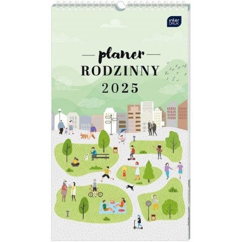 Kalendarz planer rodzinny 2025 25x43 Razem INTERDRUK Kalendarz planer rodzinny 2025 25x43 Razem INTERDRUK