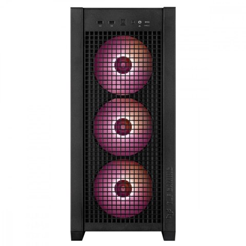 Obudowa TUF Gaming GT302 TG ARGB ATX czarna Obudowa TUF Gaming GT302 TG ARGB ATX czarna