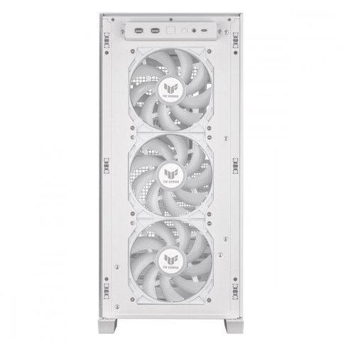 Obudowa TUF Gaming GT302 Tempered Glass ARGB EATX biała Obudowa TUF Gaming GT302 Tempered Glass ARGB EATX biała