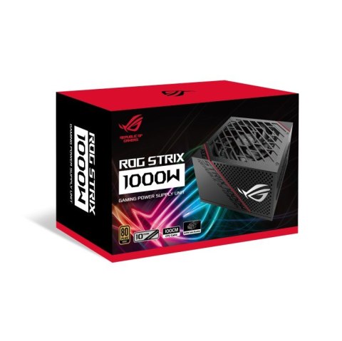 Zasilacz ROG STRIX 1000W 80+ GOLD czarny Zasilacz ROG STRIX 1000W 80+ GOLD czarny