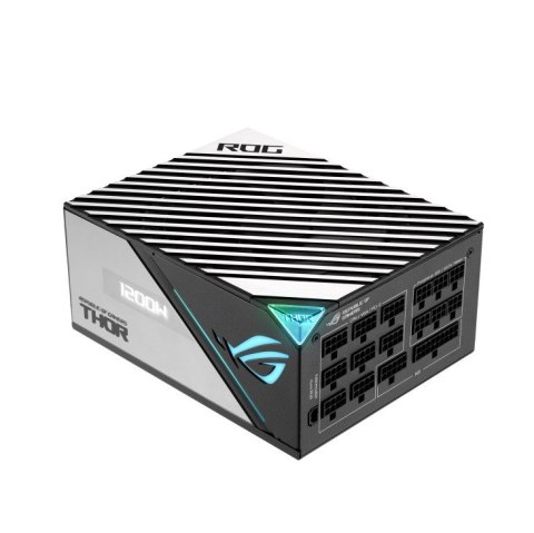 Zasilacz Rog Thor 1200W Platinum II 80+ OLED Aura Zasilacz Rog Thor 1200W Platinum II 80+ OLED Aura